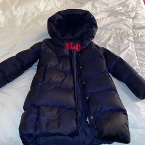 Ralph Lauren puffer long coat . POLO